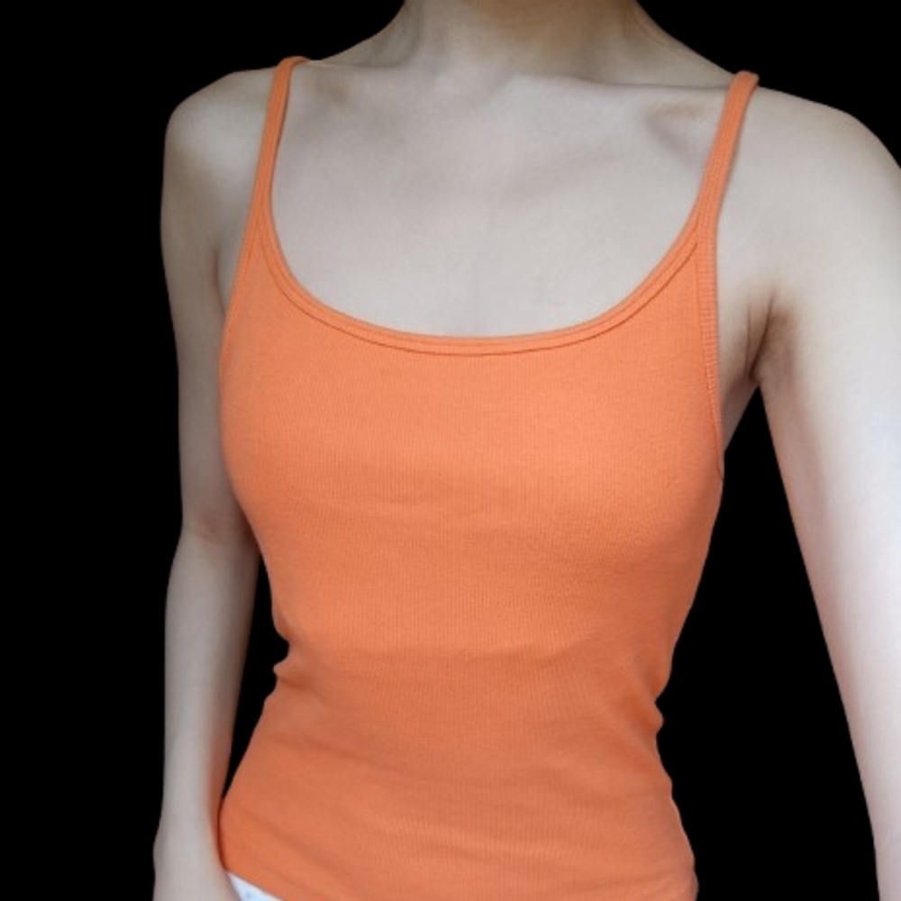 Hollister Bright Orange Tank - Picture 2 of 3